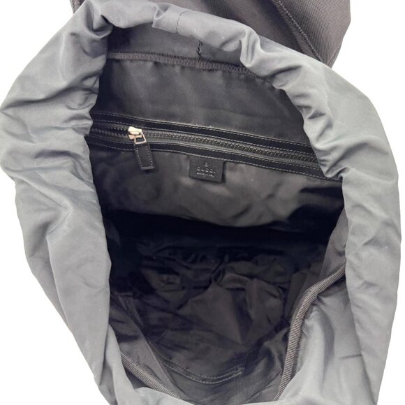 Gucci Techpack Techno Canvas Backpack Black 429037 - Picture 12 of 16